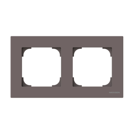 Рамка 2-постовая, серия SKY, цвет Тауп