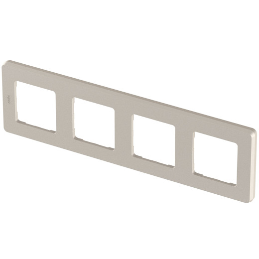 Рамка 4 поста - Legrand/Daccord Inspiria - шампань