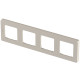 Рамка 4 поста - Legrand/Daccord Inspiria - шампань