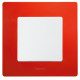 Рамка 1 пост - Legrand Etika - красный