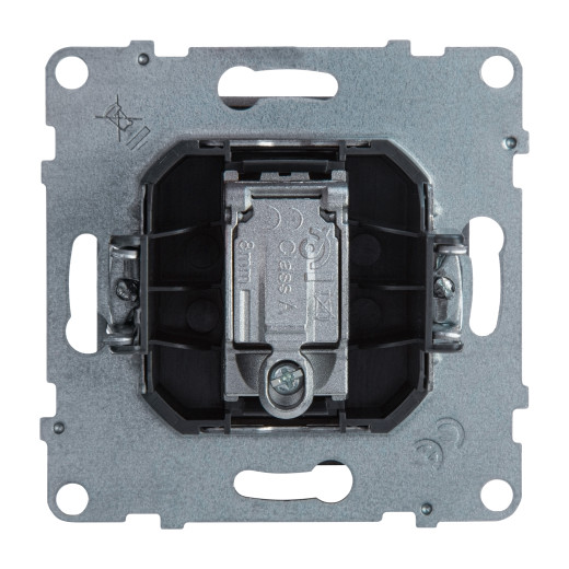 SUNO. Розетка ТВ проходная 1,5дБ/14дБ 0-2400 МГц. Цвет 