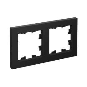 Systeme Electric AtlasDesign Карбон Рамка 2-ая, универсальная