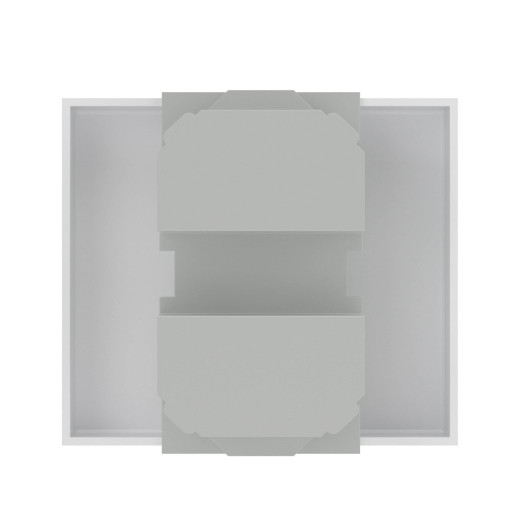 Выключатель однополюсный, Viva, 2 мод., белый