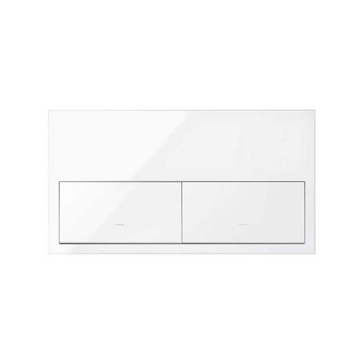 Simon 100 Белый глянец Кит 2 поста, фронт. 1 рамка «минимум» + 2 клавиши выключателей