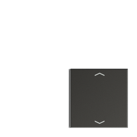 JUNG клавиша для выключателя 4 группы в сборе, алюминий