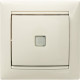 Выключатель одноклавишный с подсветкой - Legrand Valena - 10А 250В схема 1L безвинтовые зажимы - слоновая кость
