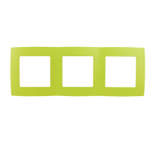 ЭРА 12-5003-26 Рамка на 3 поста, Эра12, лайм (15/150/3750)