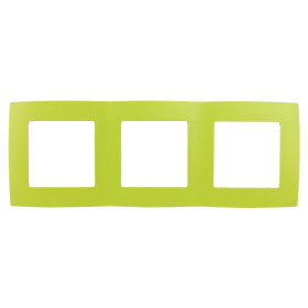 ЭРА 12-5003-26 Рамка на 3 поста, Эра12, лайм (15/150/3750)