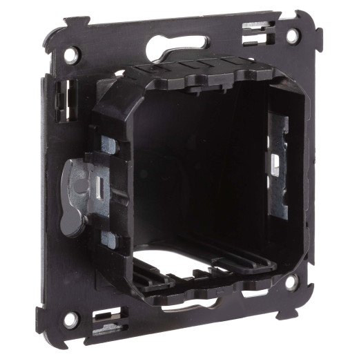 Вывод кабеля из стены, Avanti, черный матовый