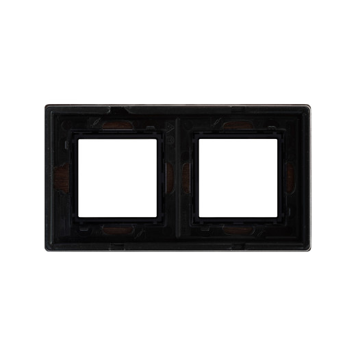 Рамка из натурального дерева 2 поста (4 мод.), Avanti, венге