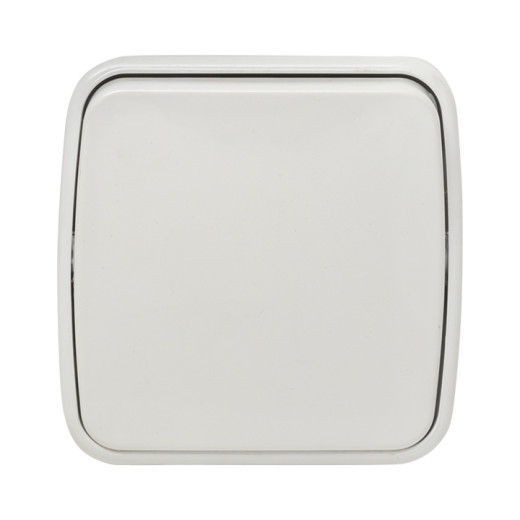 Минск Выключатель 1-клавишный ОП 10А белый EKF Basic