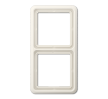 JUNG CD 500 Бежевая Рамка 2-ая