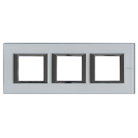 BT Axolute Кристалл Рамка 2+2+2 мод прямоугольная (надпись горизонтально).