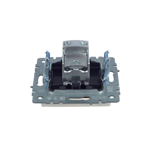 BRITE Роз. TV проходная РТВ10-0-БрЖ жемч. IEK