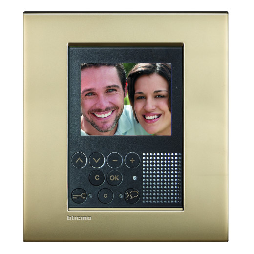 Livinglight Рамка AIR 3+3 модуля, цвет Матовое золото