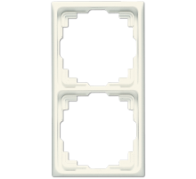 JUNG Рамка для инсталляции в кабельных каналах, 2-кратная слоновая кость