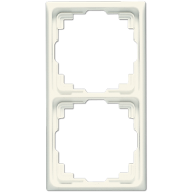 JUNG Рамка для инсталляции в кабельных каналах, 2-кратная слоновая кость