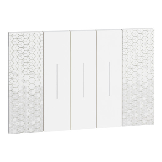 LIVING NOW. Декоративная рамка 3 модуля.Цвет 