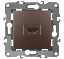 ЭРА Розетка Серия 12 12-3114-13 HDMI IP20 бронза