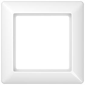 JUNG AS 500 Белая Рамка 1-ая