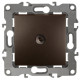 12-3101-13 ЭРА Розетка TV одиночная, IP20, Эра12, бронза (10/100/3200)