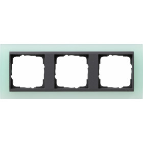 Gira Event Opaque Салатовый/Антрацит Рамка 3-ая