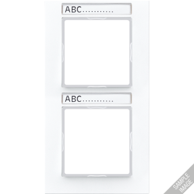 JUNG Рамка 4-кратная, черный