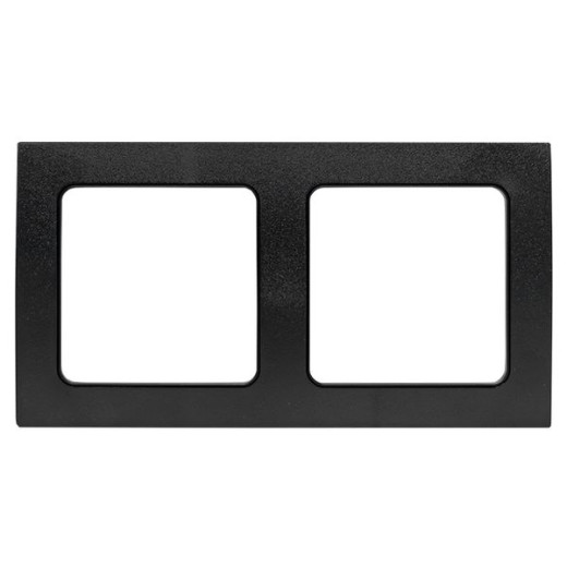 Стокгольм Рамка 2-местная черная EKF PROxima