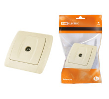 TDM Розетка телевизионная простая (0-2400МГц, 