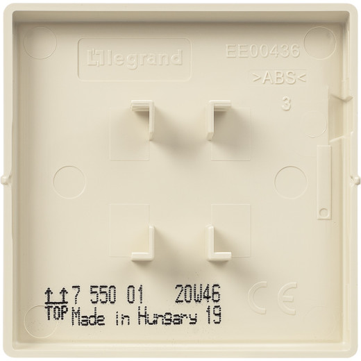 Valena LIFE.Лицевая панель для выключателей одноклавишных.Слоновая кость