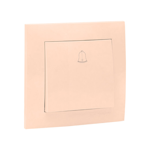 Валенсия кнопка звонка 10А кремовая EKF PROxima