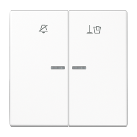 JUNG Клавиша для гостиничных выключателей 505KO5VEUM24 или 505KO5VEUM230, белый