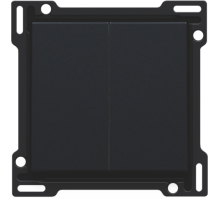 Niko Черный Клавиша двойная