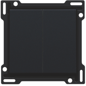 Niko Черный Клавиша двойная