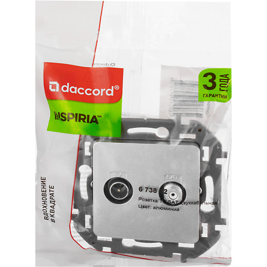 Розетка TV-SAT - Legrand/Daccord Inspiria - 