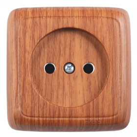 Hegel Альфа наруж Дуб РА16-103-05 Розетка, с изол. пластиной