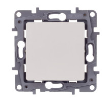 Legrand Etika Слоновая кость Переключатель промежуточный 1-клавишный, винтовые клеммы, 10AX, 250 В.