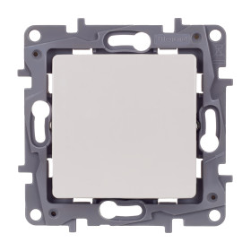 Legrand Etika Слоновая кость Переключатель промежуточный 1-клавишный, винтовые клеммы, 10AX, 250 В.