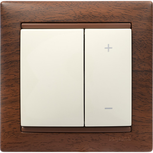 Рамка 1 пост - Legrand Valena - тонированное дерево