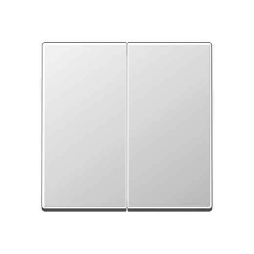 Двойная клавиша для балансирных механизмов выключателей (кнопок), в комплекте с AS90-5HP (крепежный элемент), возможно IP44, дюропласт, алюминий, A500