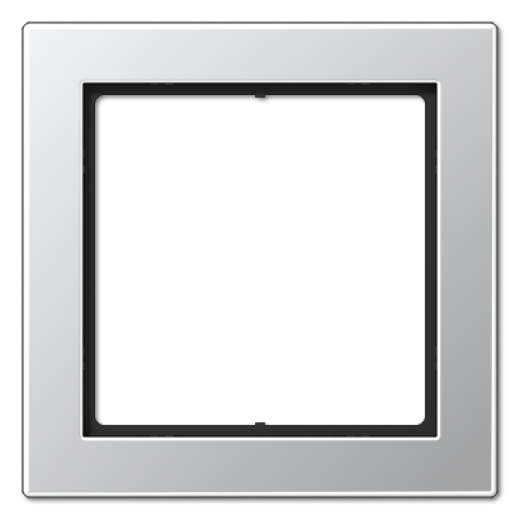Рамка 1-кратная, алюминий