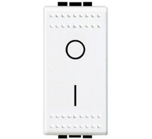 BT LL Белый выключатель 2-х полюсный, 16AX.