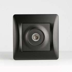 SPL TV розетка одиночная (антрацит)