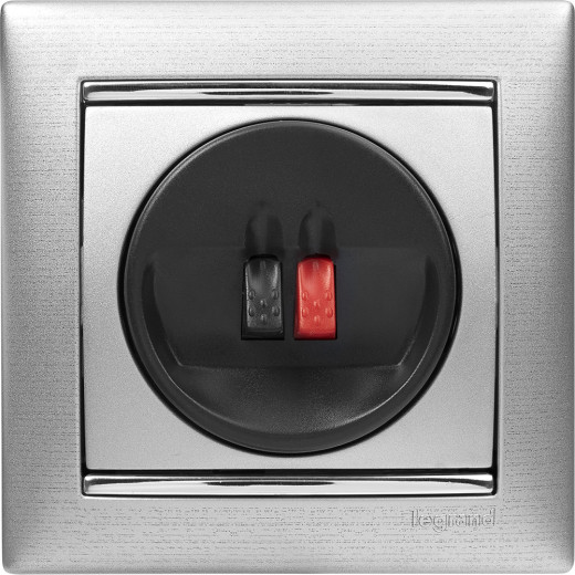 Рамка 1 пост - Legrand Valena - алюминий матовый