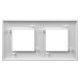 Рамка 2 поста (4 мод.), Avanti, белое облако