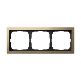 Systeme Electric ArtGallery Pure Металл Латунь Рамка 3-ая
