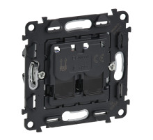 Legrand Valena Мех IN'MATIC Розетка 2-ая комп, RJ45, кат.5е UTP.