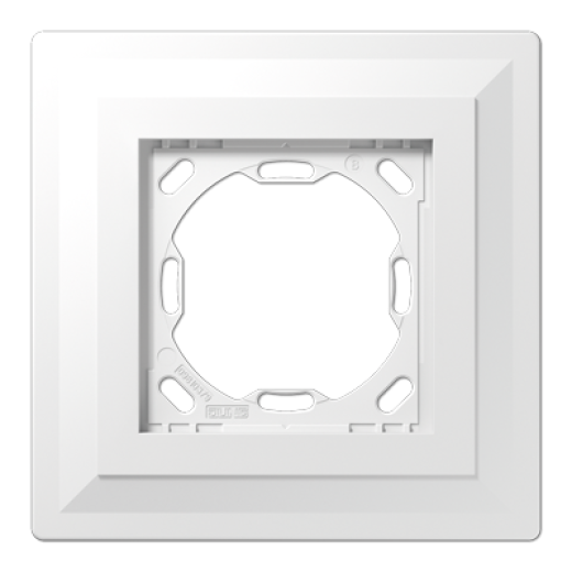 монтажный адаптер, 1-кратный, с отступом