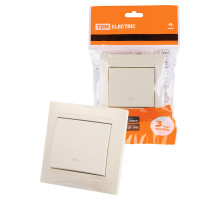 TDM Перекрестный выключатель 1-кл. 10А сл. кость 