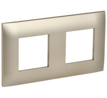 IEK SKANDY Шампань Рамка 2-ая SK-F02Sh